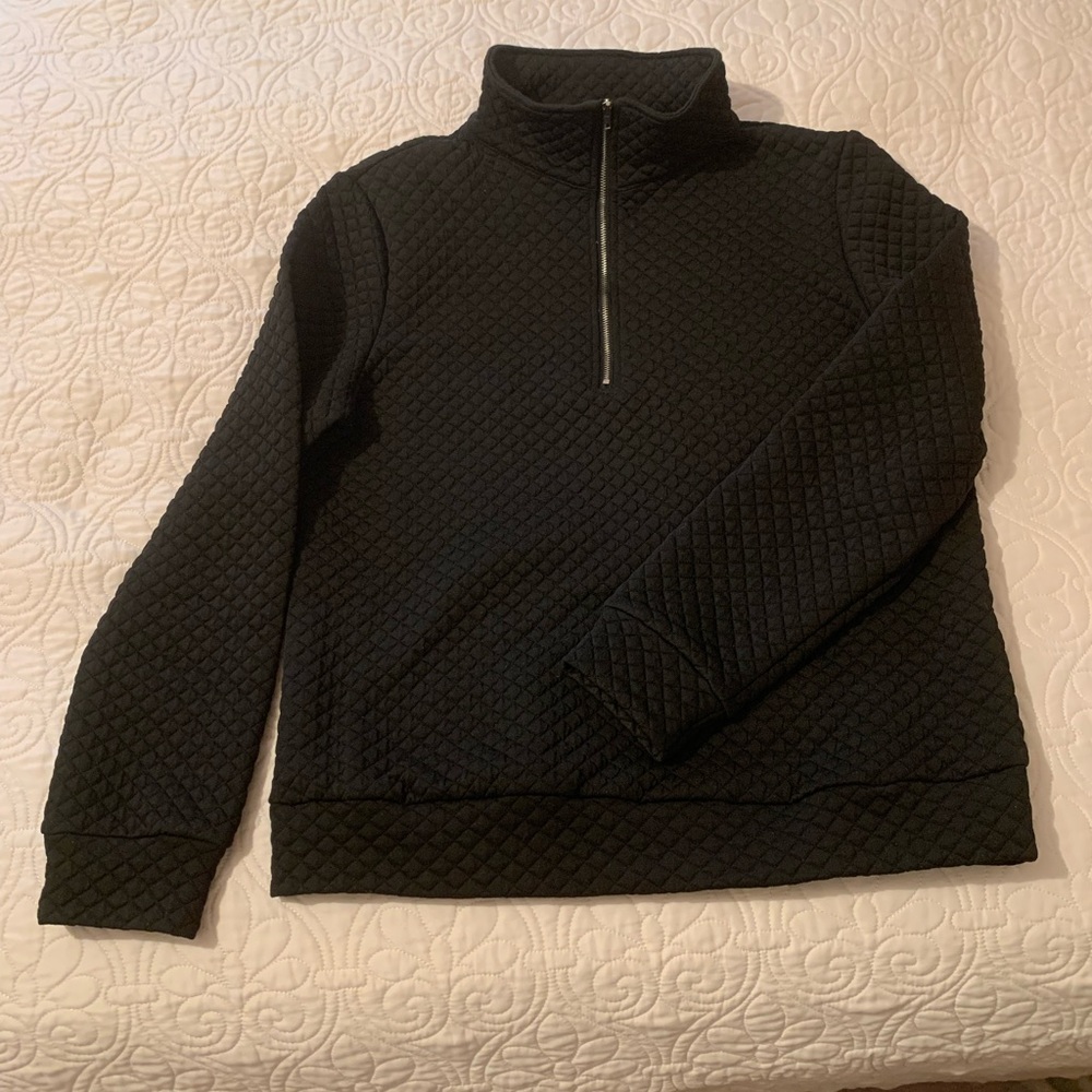 Black Quilted Top